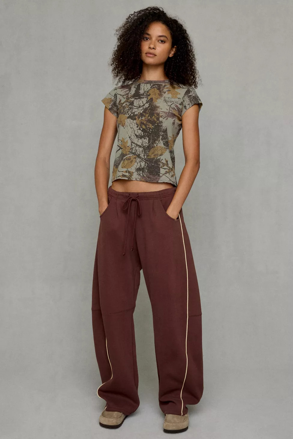 Out From Under Essential Barrel Leg 2.0 Sweatpants | Urban Outfitters (US and RoW)