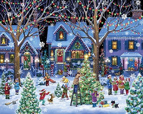Vermont Christmas Company Christmas Cheer Jigsaw Puzzle 1000 Piece | Amazon (US)