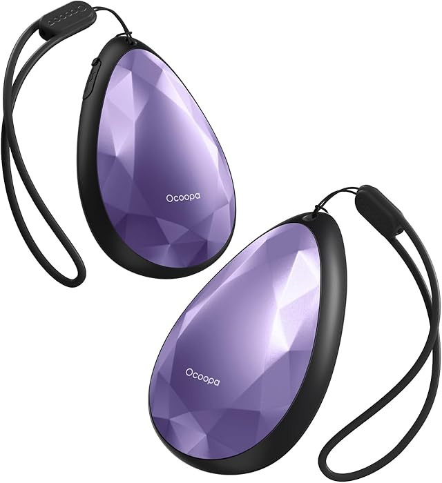 OCOOPA Women Rechargeable Hand Warmers 2 Pack, Portable, Stylish, Diamond-Shape Magnetic Electric... | Amazon (US)