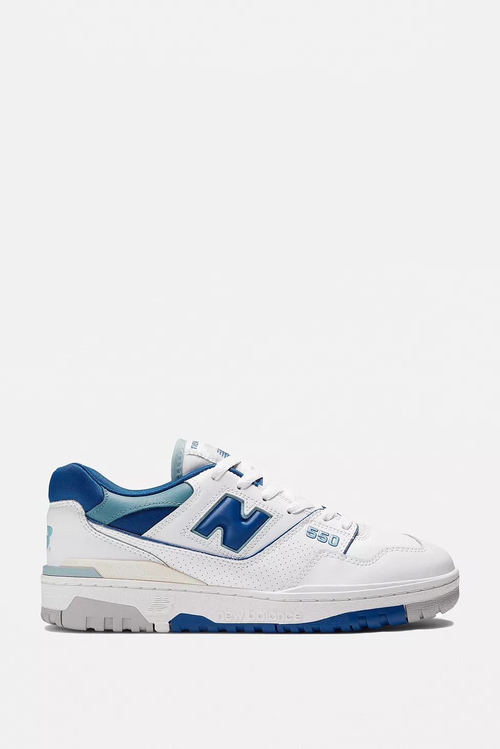 New Balance BB550 White & Sky Blue Trainers | Urban Outfitters (EU)