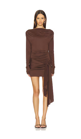 Favorite Miram Mini Dress In Dark Brown

              
    
        
        
            Favori... | Revolve Clothing (Global)