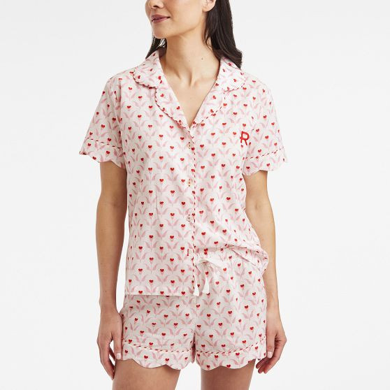 Block Print Short Pajama Set | Mark and Graham