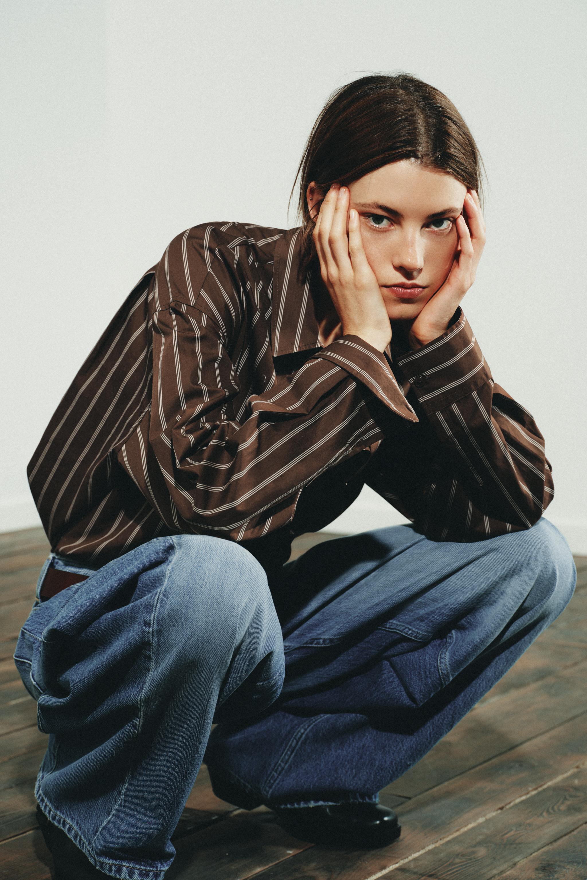 TRF HIGH-RISE OVERSIZE BALLOON JEANS | Zara US