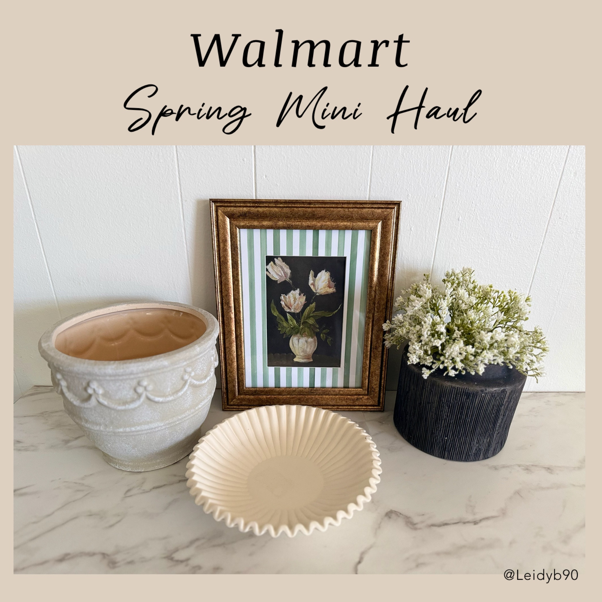 Walmart New Arrivals ✨ Walmart Spring Collection, ceramic planter, picture art, baby breath flowers, small vase, Alexander planter, bowl, home decor, budget friendly decor, spring favorites 

#LTKHome #LTKSeasonal #LTKSpringSale