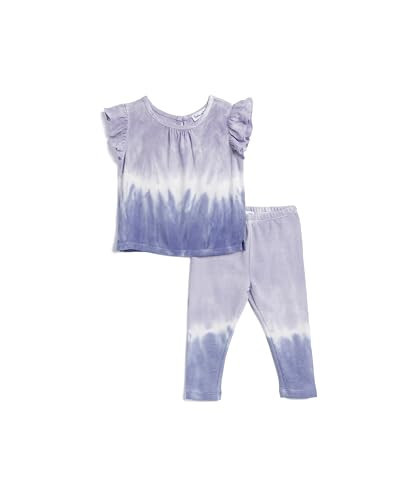 Splendid Kids Girls Tie Dye Tank Top and Pant Bottom Set, Lavender Tie Dye, 18-24M | Amazon (US)