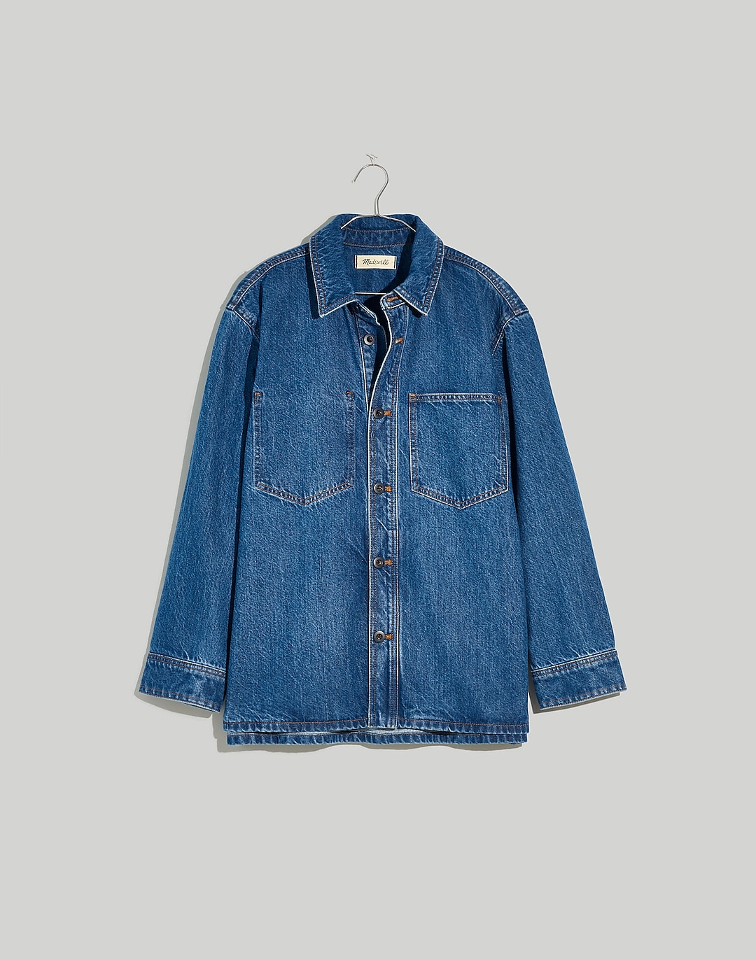 Denim Shirt-Jacket in Taitley Wash | Madewell
