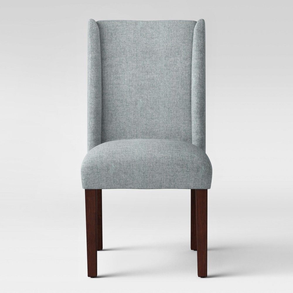 Lowell Modified Wingback Dining Chair Gray - Threshold , Size: Assembly Required - Online Only | Target