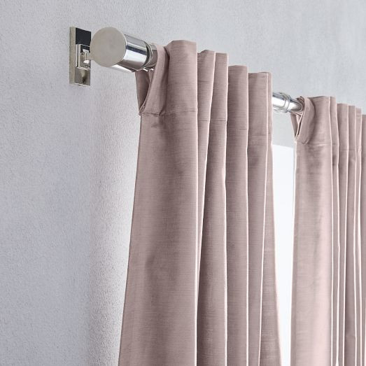 Luster Velvet Blackout Curtain | West Elm (US)
