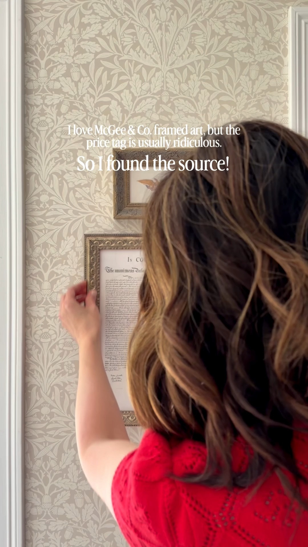 I love McGee & Co. framed art but the price tag is usually ridiculous so I found the source! I have the 7x5 federal crest and the 8x10 Declaration of Independence.

#LTKHome #LTKSeasonal