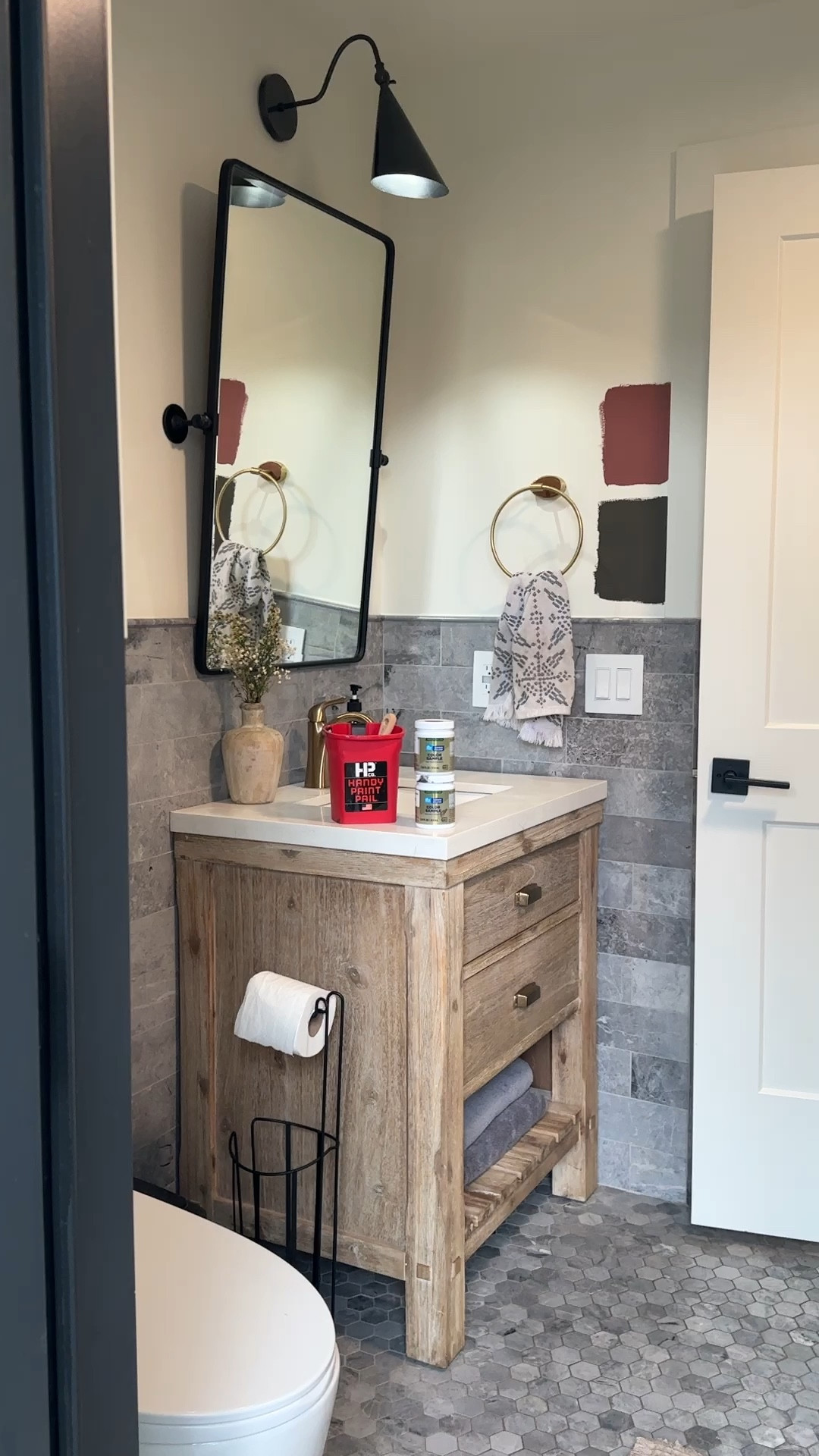 My new neutral bathroom rug. Cushioned non slip and so pretty. 

#LTKSummerSales #LTKHome #LTKFindsUnder50