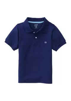 Crown & Ivy™ Boys 4-7 Cotton Piqué Polo Shirt | Belk
