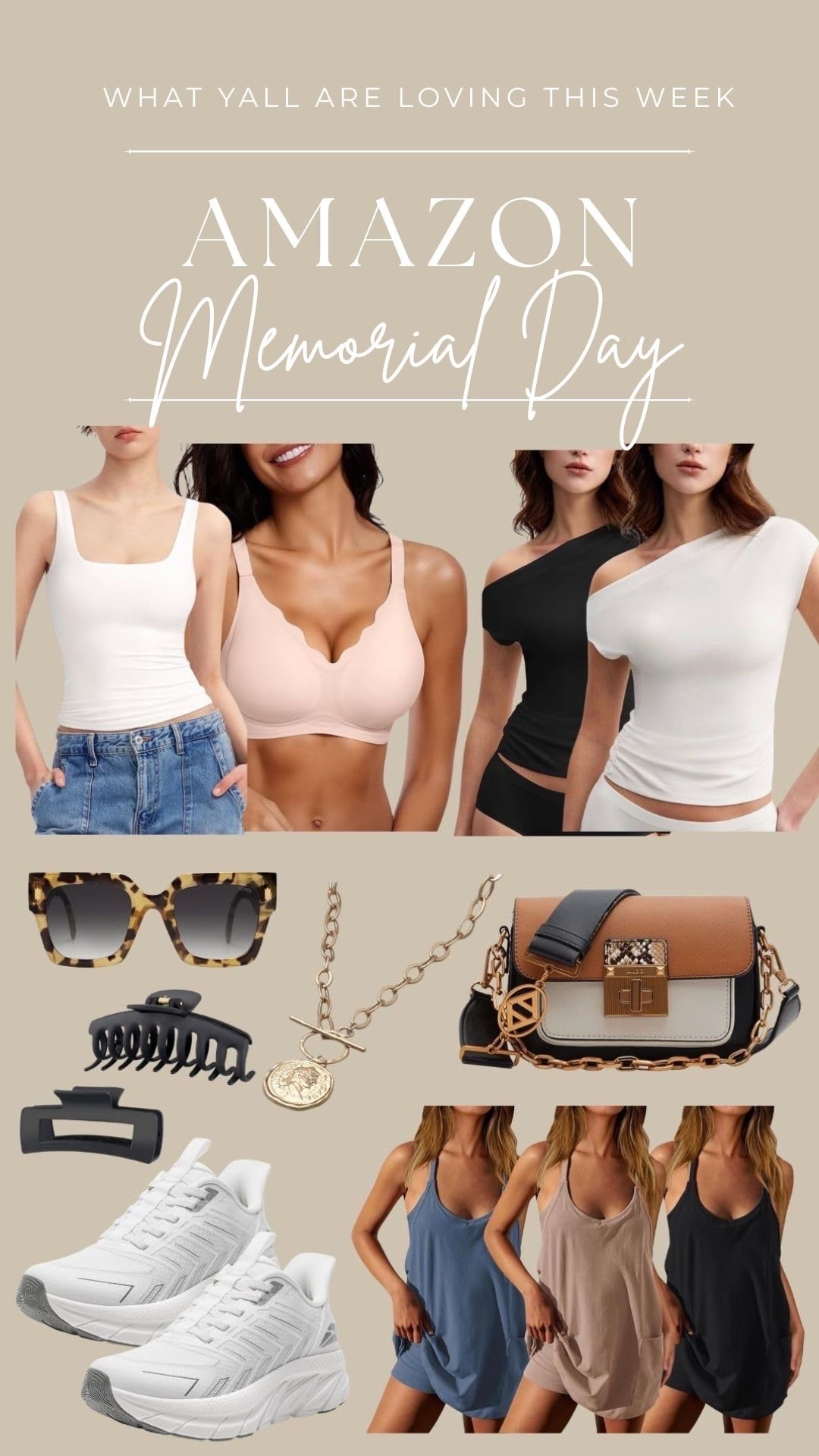 Amazon summer favorites iv been loving! Grabbed some more of these tops over Memorial Day ✨