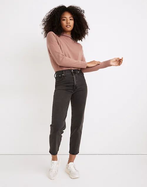 The Perfect Vintage Straight Crop Jean in Lunar Wash | Madewell