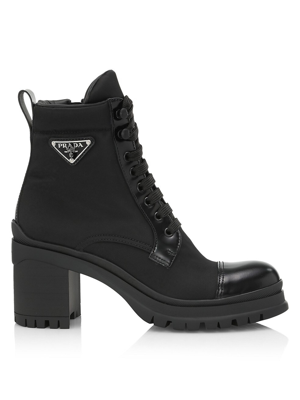 Prada Recycled Nylon Chunky Boots | Saks Fifth Avenue