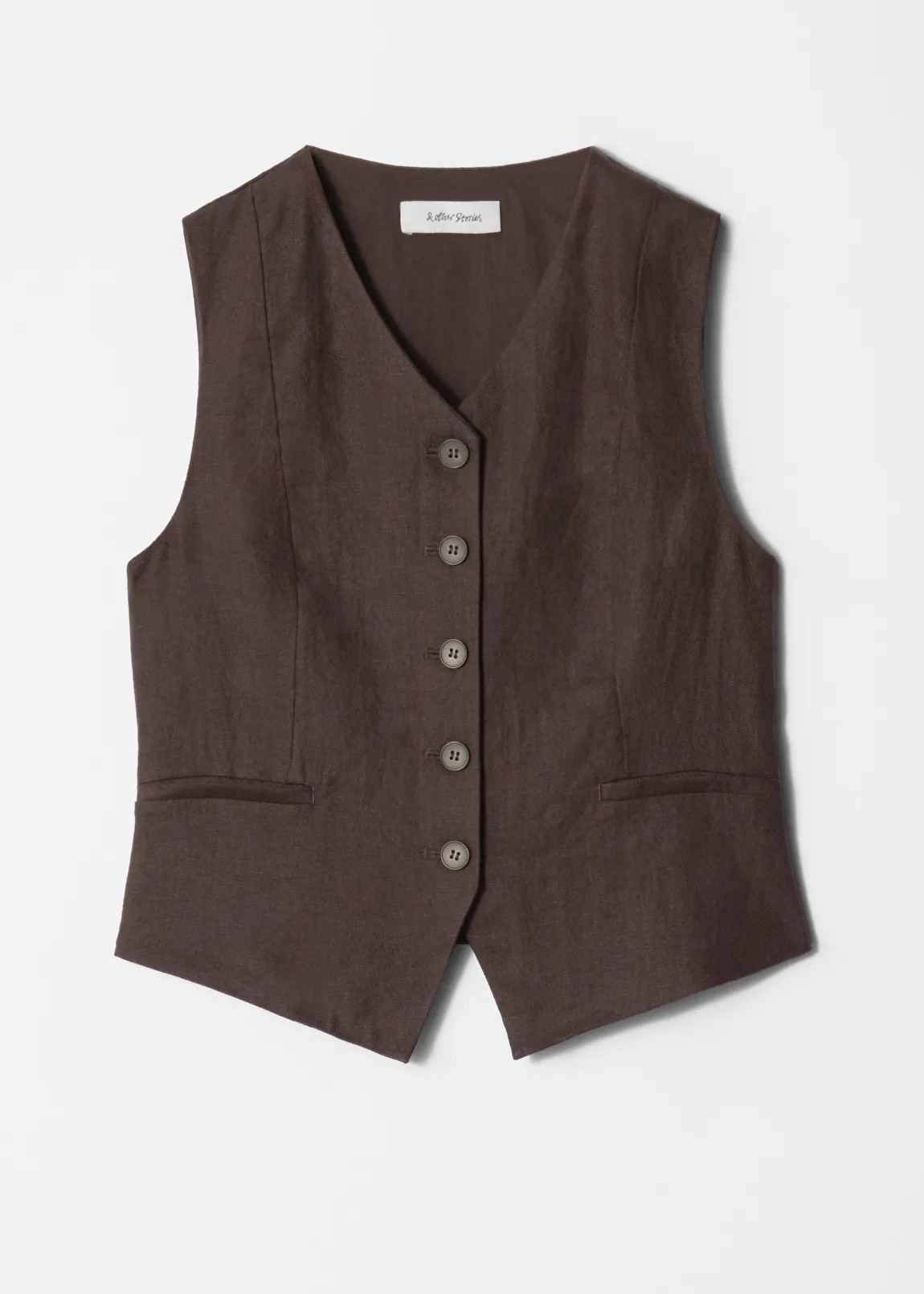 Tailored Linen Vest | & Other Stories - US