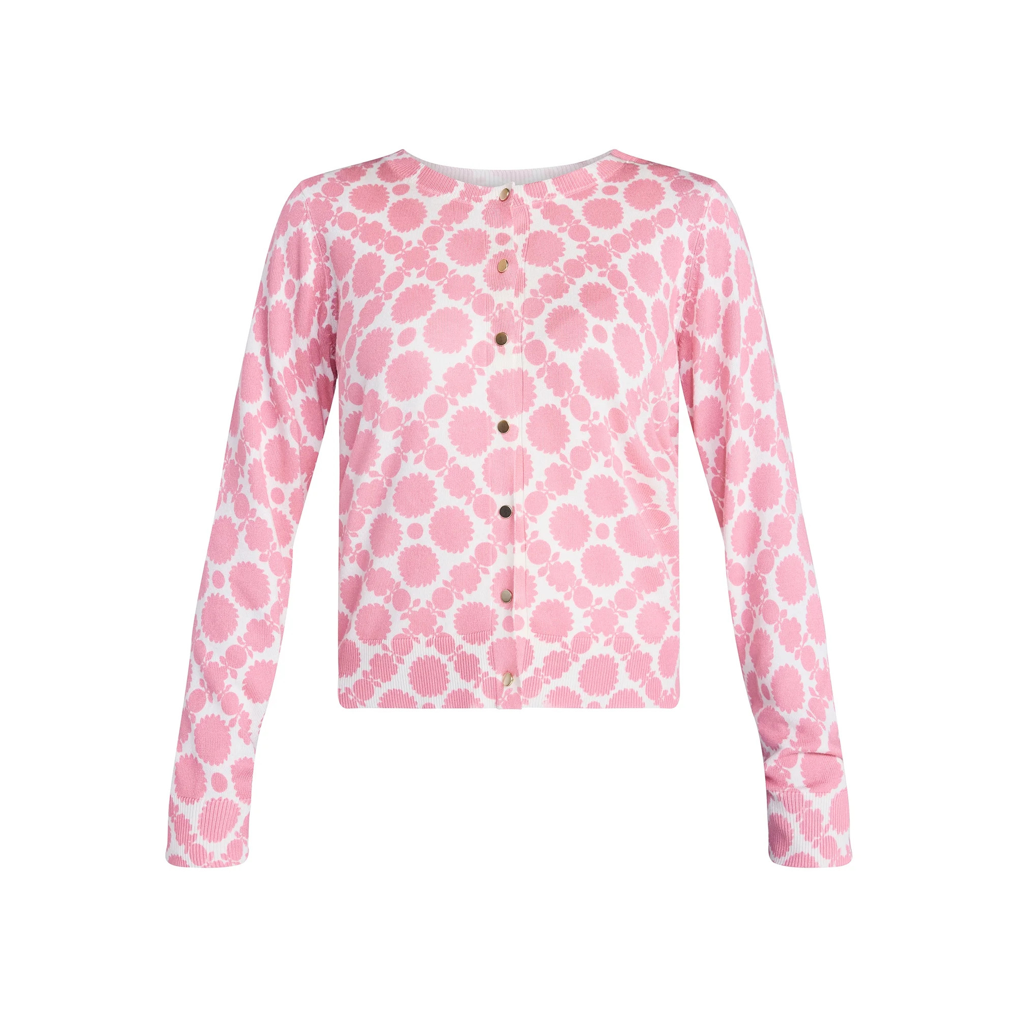 Time and Tru Women's Fine Gauge Cardigan Sweater with Long Sleeves, Lightweight, Sizes XS-XXXL | Walmart (US)