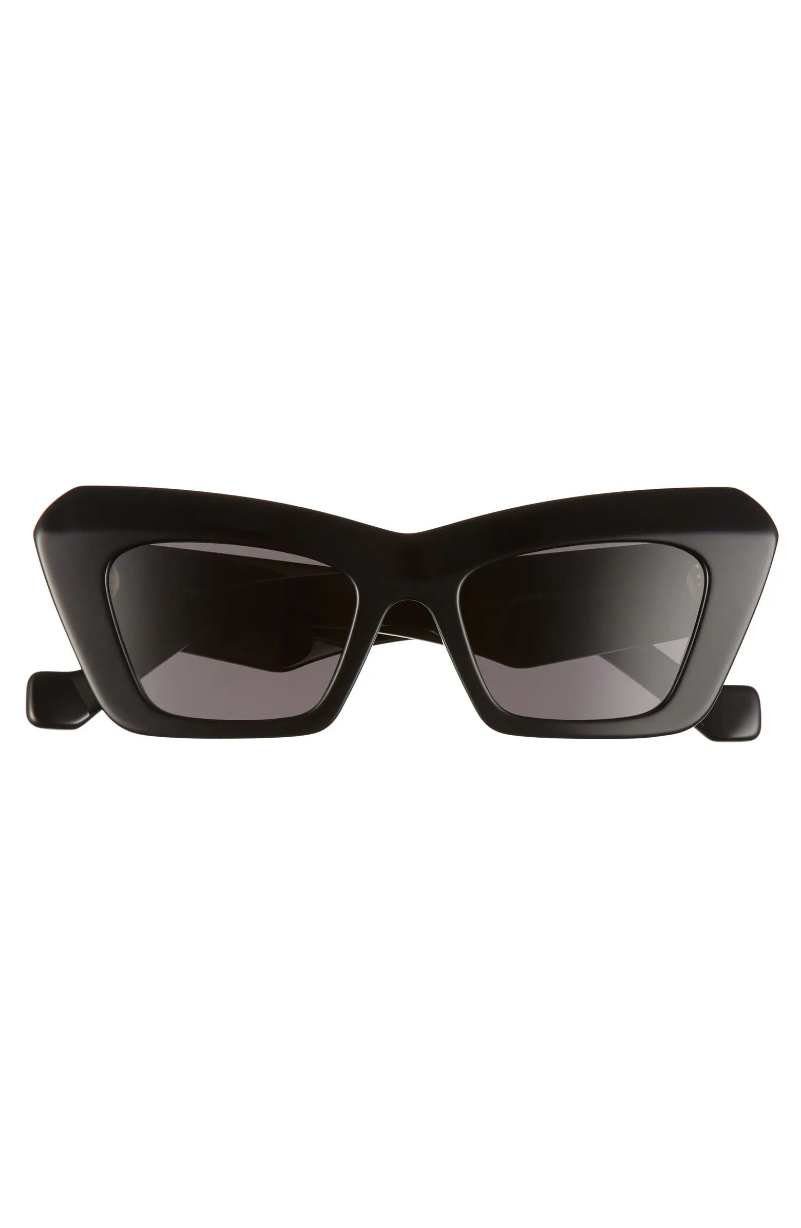 Chunky Anagram 50mm Small Cat Eye Sunglasses | Nordstrom