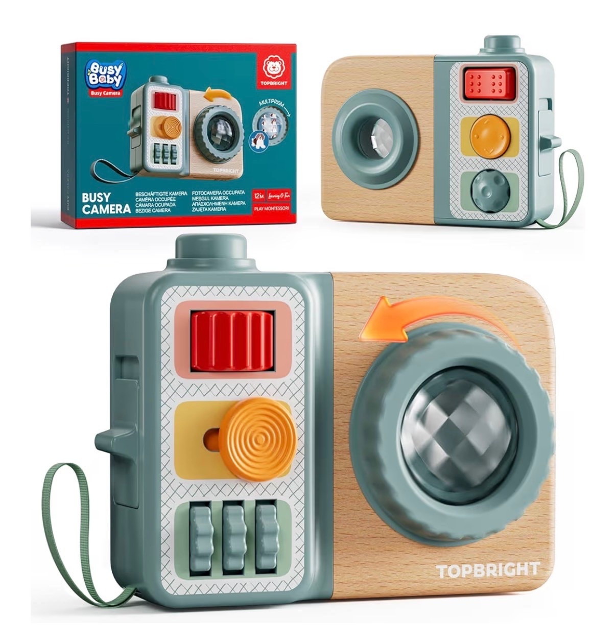 TOP BRIGHT Busy Board for 1 Year Old, Montessori Toys for Toddlers
Fine Motor Skills Busy Camera Toy, Travel Toys for Babies 12-18 Months on Airplane Car, 1 Year Old Boy Girl Birthday Gifts

Christmas toys for toddlers

#LTKBaby #LTKKids #LTKSeasonal
