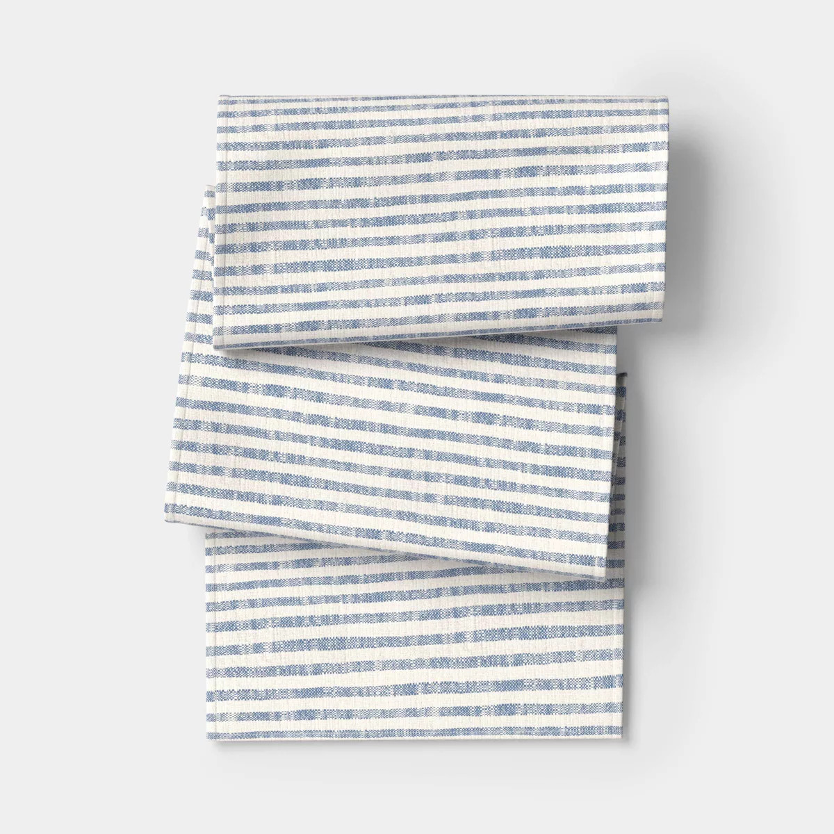72"x14" Table Runner Blue Striped - Threshold™ | Target