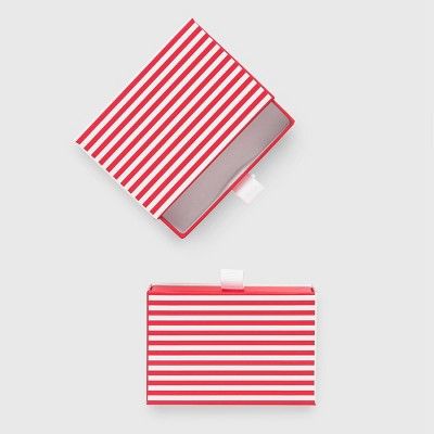 Red & White Stripe Mini Boxes 2ct - Sugar Paper™ | Target