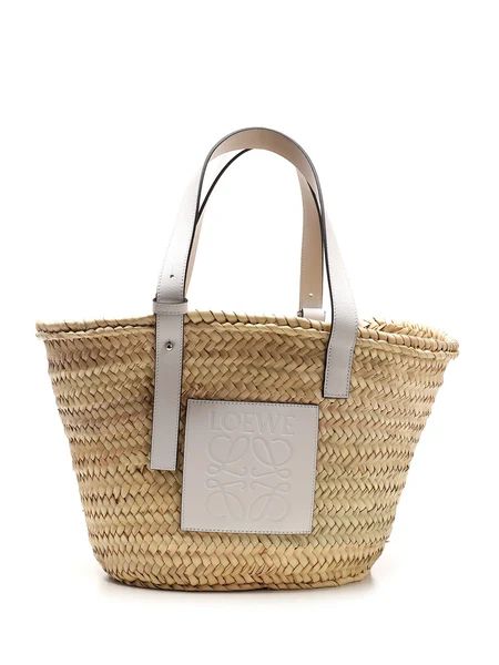 Loewe Anagram Patch Basket Tote Bag | Cettire Global