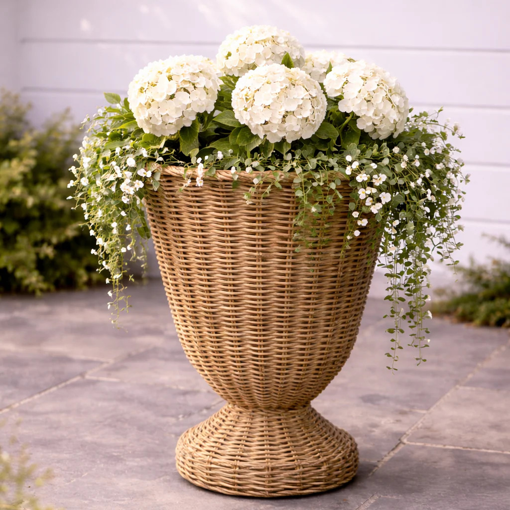 Poly Weave Urn | Eco Chic Home