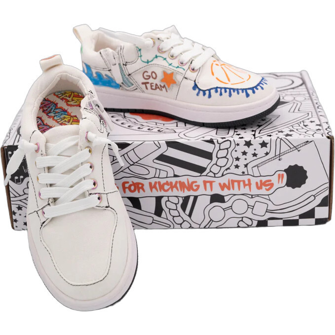 Custom Kicks Box, Low Top | Maisonette