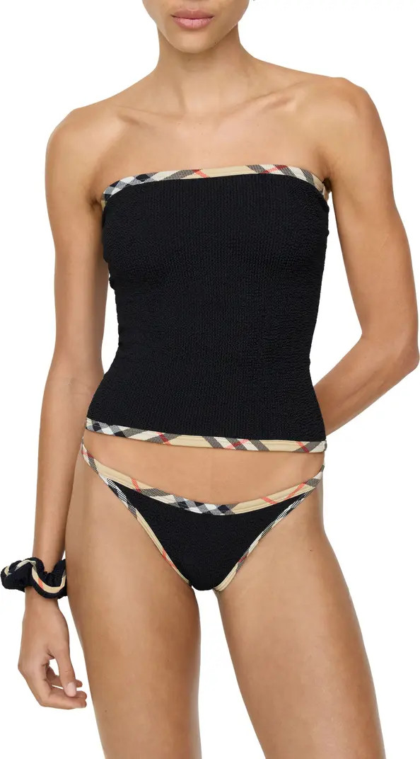 Devyn 2-in-1 Swim Skirt/Tube Top & Matching Scrunchie Set | Nordstrom