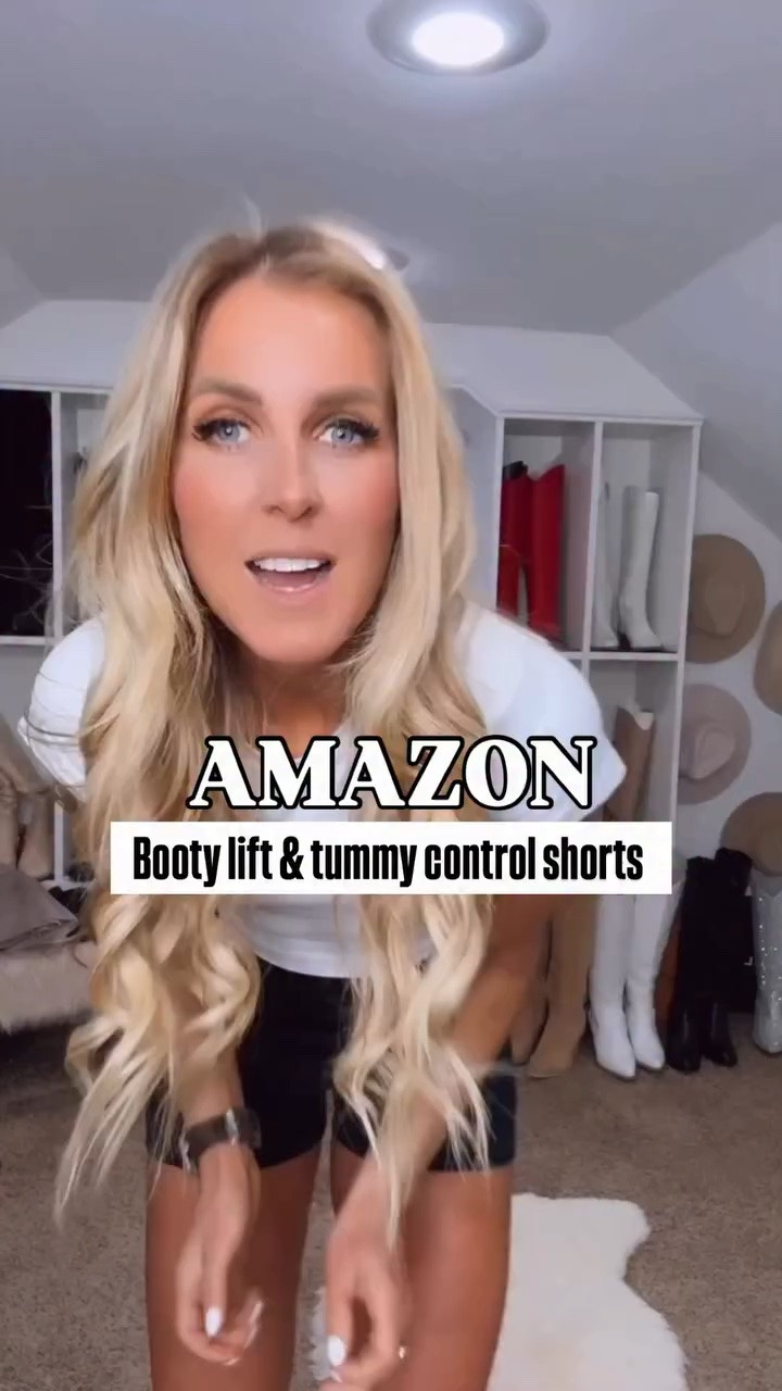 shop these perfect shorts for summer! Come in several colors and have a great tummy control panel and are lifting 🙌🏻

I sized up to size small! 

Amazon find, Amazon haul, Amazon fashion finds, Amazon style, Amazon fashion, tummy control shorts, tummy control, activewear shorts, activewear 

#amazonfashion #amazonfashionfinds #tummycontrol #springoutfitideas #casualoutfitideas