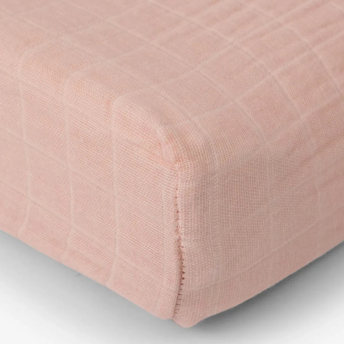 Muslin Changing Pad Cover, Rose Petal | SpearmintLOVE