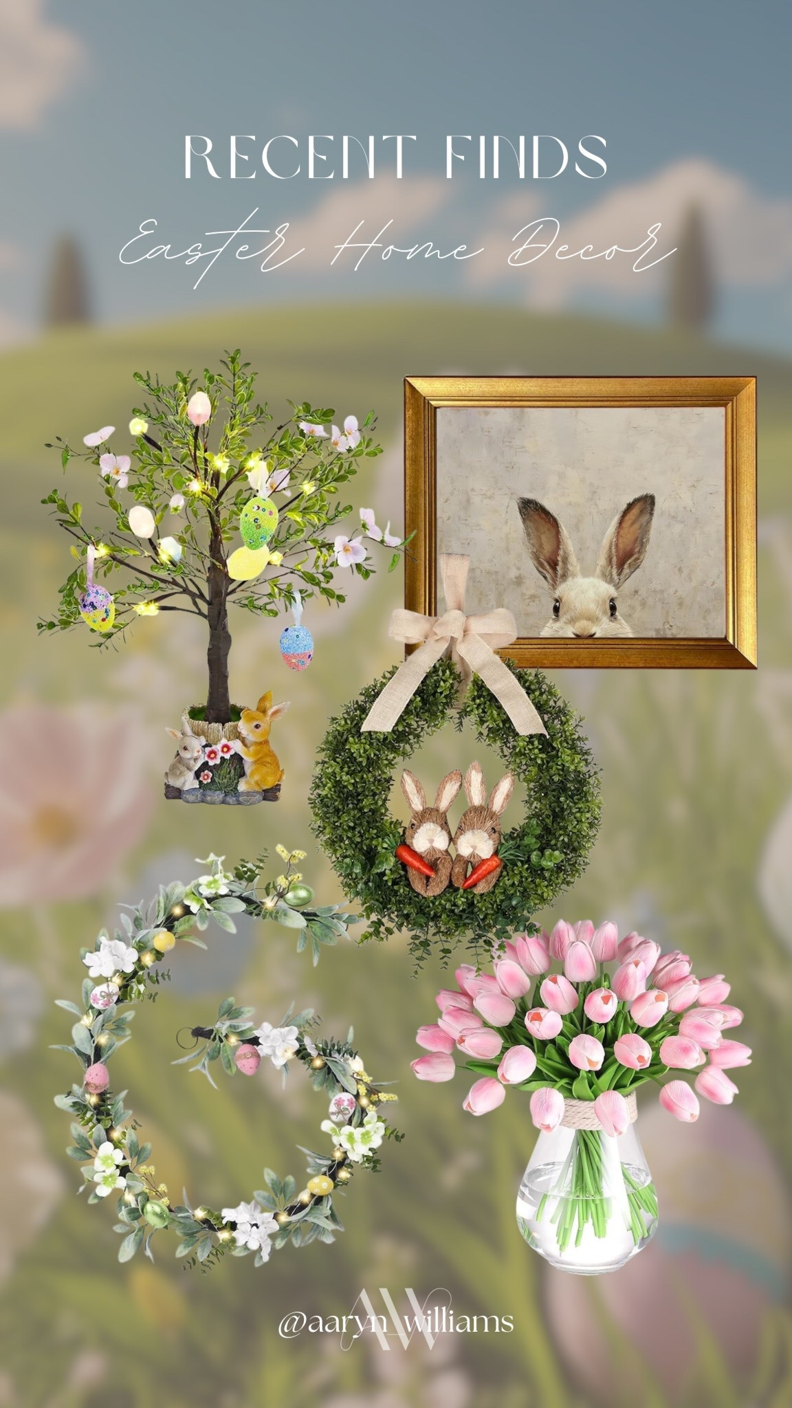 recent easter home decor finds 🌷🐰
soft pastels, sweet bunnies, and the cutest spring touches to refresh your home for the season. perfect for shelves, entryways, and a cozy easter vibe 🤍
all linked here for easy shopping ✨

easter home decor, spring home decor, pastel decor, bunny decor, easter wreath, spring florals, farmhouse easter, seasonal home accents, neutral spring decor, easter decorations, spring decorating ideas

#LTKHome #LTKSeasonal
