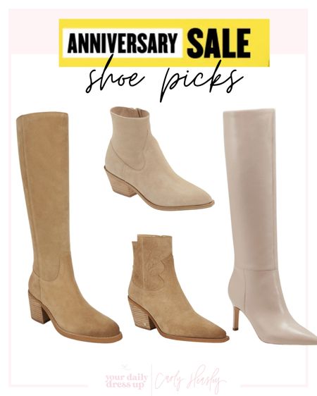 Neutral boots from the Nordstrom anniversary sale - fall boots 

#LTKsalealert #LTKxNSale #LTKshoecrush