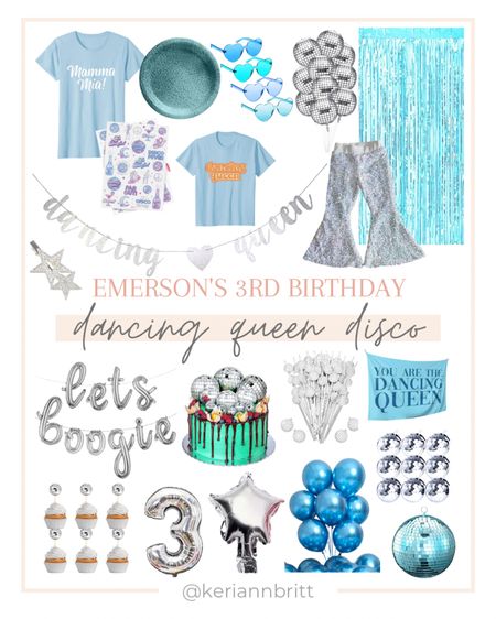 Everything I used to decorate Emerson’s Dancing Queen Disco Birthday Party

ABBA / Mamma Mia / disco party
/ disco ball / dancing Queen party / 3rd birthday / third birthday party / kids birthday party ideas / birthday decor / birthday party themes

#LTKunder50 #LTKstyletip #LTKkids
