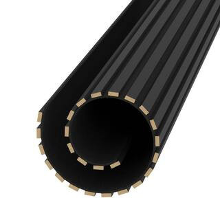 96 in. x 41 in. x 0.8 in. Flexible Acoustic Wood Wall Siding Panels in Black Color (1-Piece) | The Home Depot