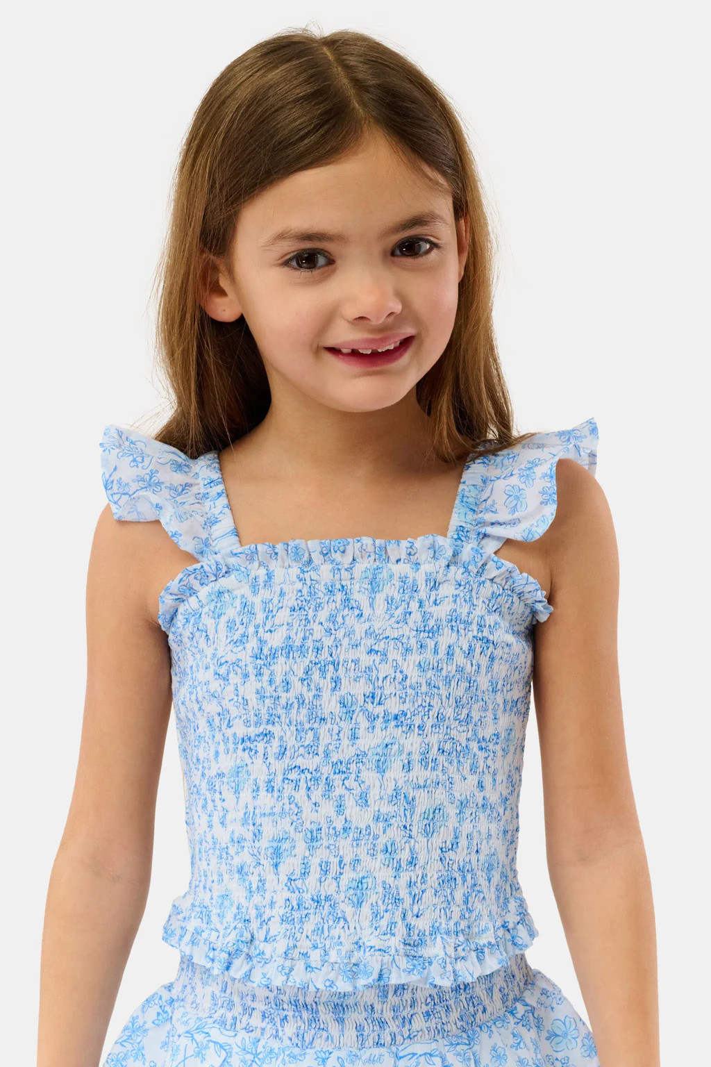 Kids Cherry Blossom Toile Tory Top | Roller Rabbit