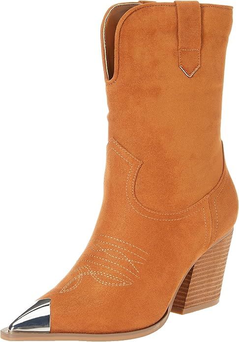 The Drop Women's Sandra Heeled Cowboy Boot | Amazon (US)