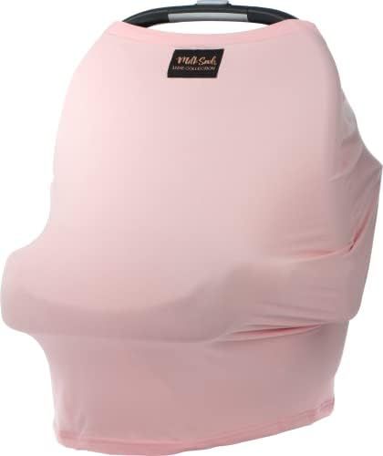 Milk Snob Original 5-in-1 Luxe Cover in Ballet Slipper - Added Privacy for Breastfeeding, Baby Ca... | Amazon (US)