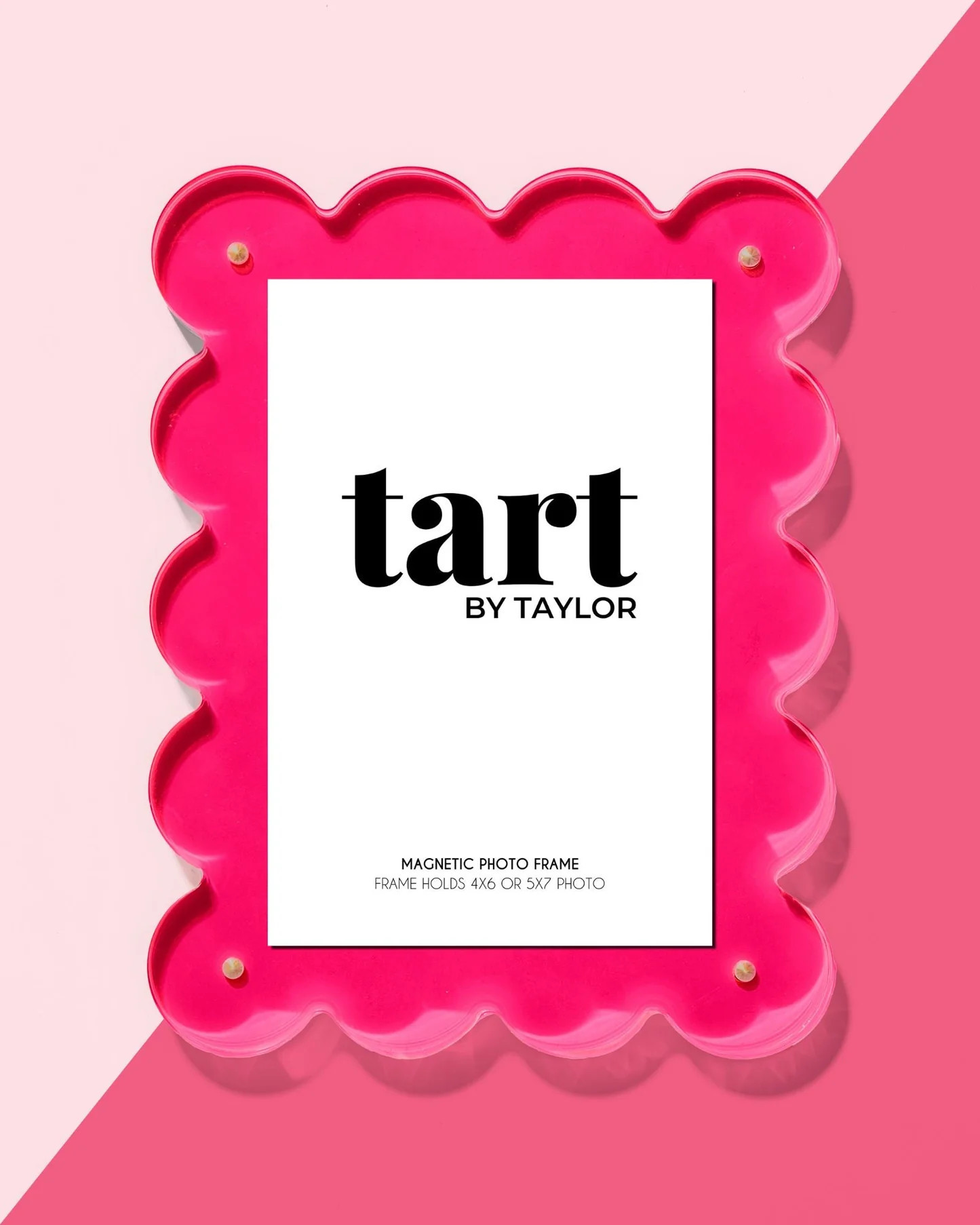 Neon Pink Acrylic Picture Frame | Tart By Taylor