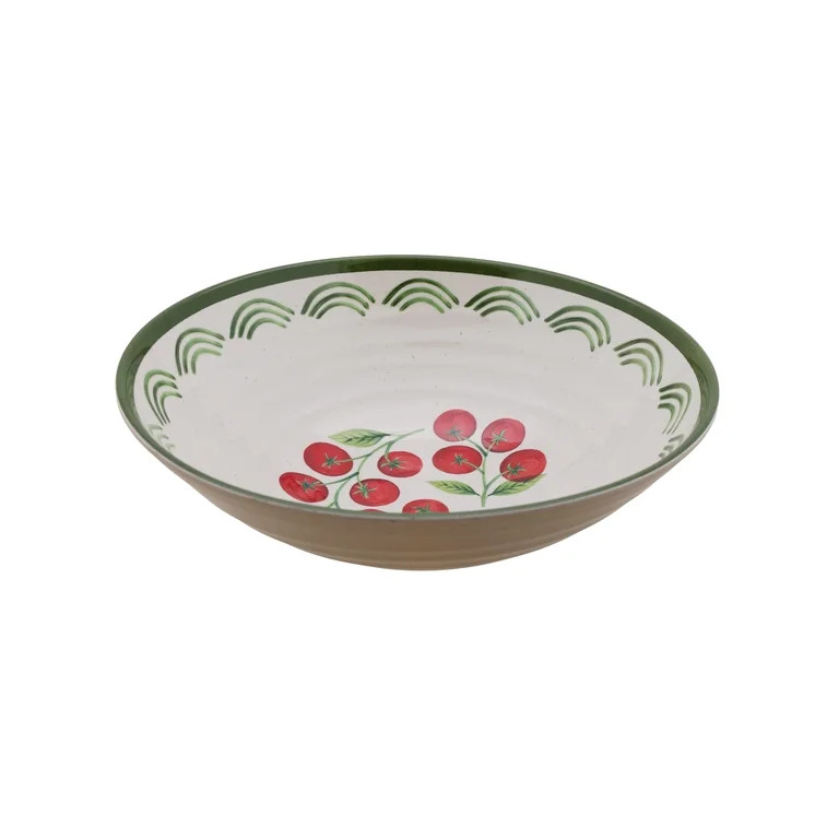 Better Homes and Gardens Bamboo Melamine Tomato Serve Bowl | Walmart (US)
