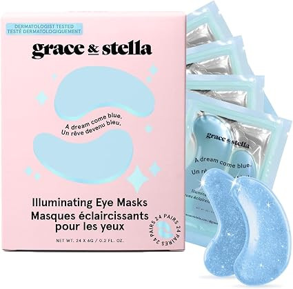 grace & stella Award Winning Under Eye Mask - Reduce Dark Circles, Puffy Eyes, Undereye Bags, Wri... | Amazon (CA)