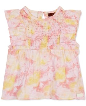 7 for All Mankind Baby Girls 2-Pc. Printed Top & Shorts Set | Macys (US)