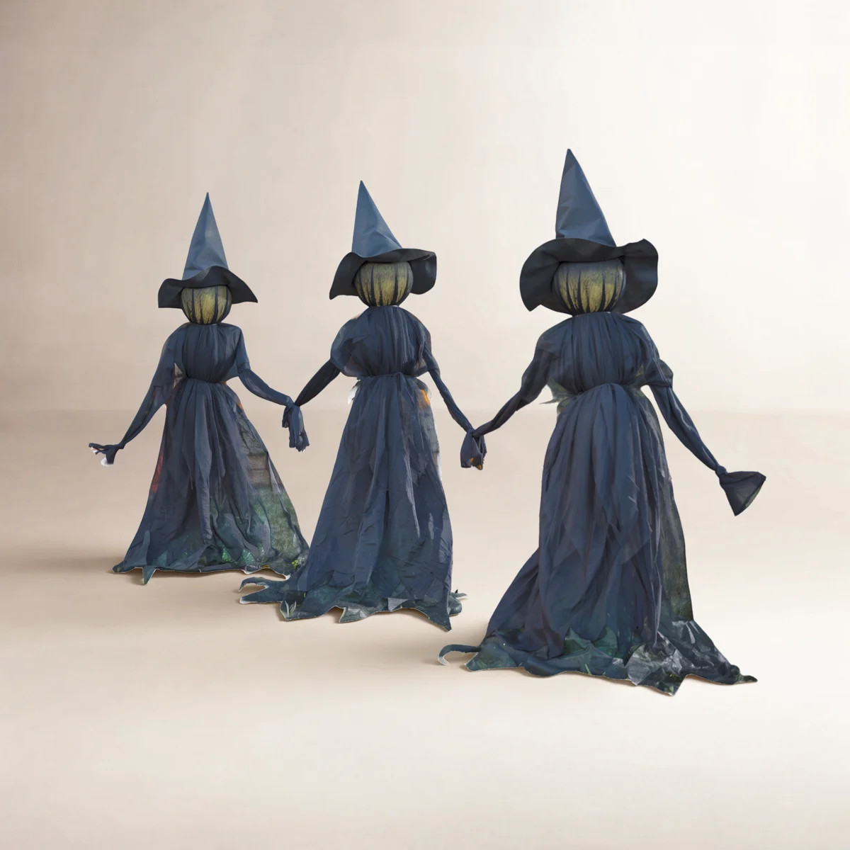 LED Lighted Witch Garden Stake (Set of 3) | Wayfair North America