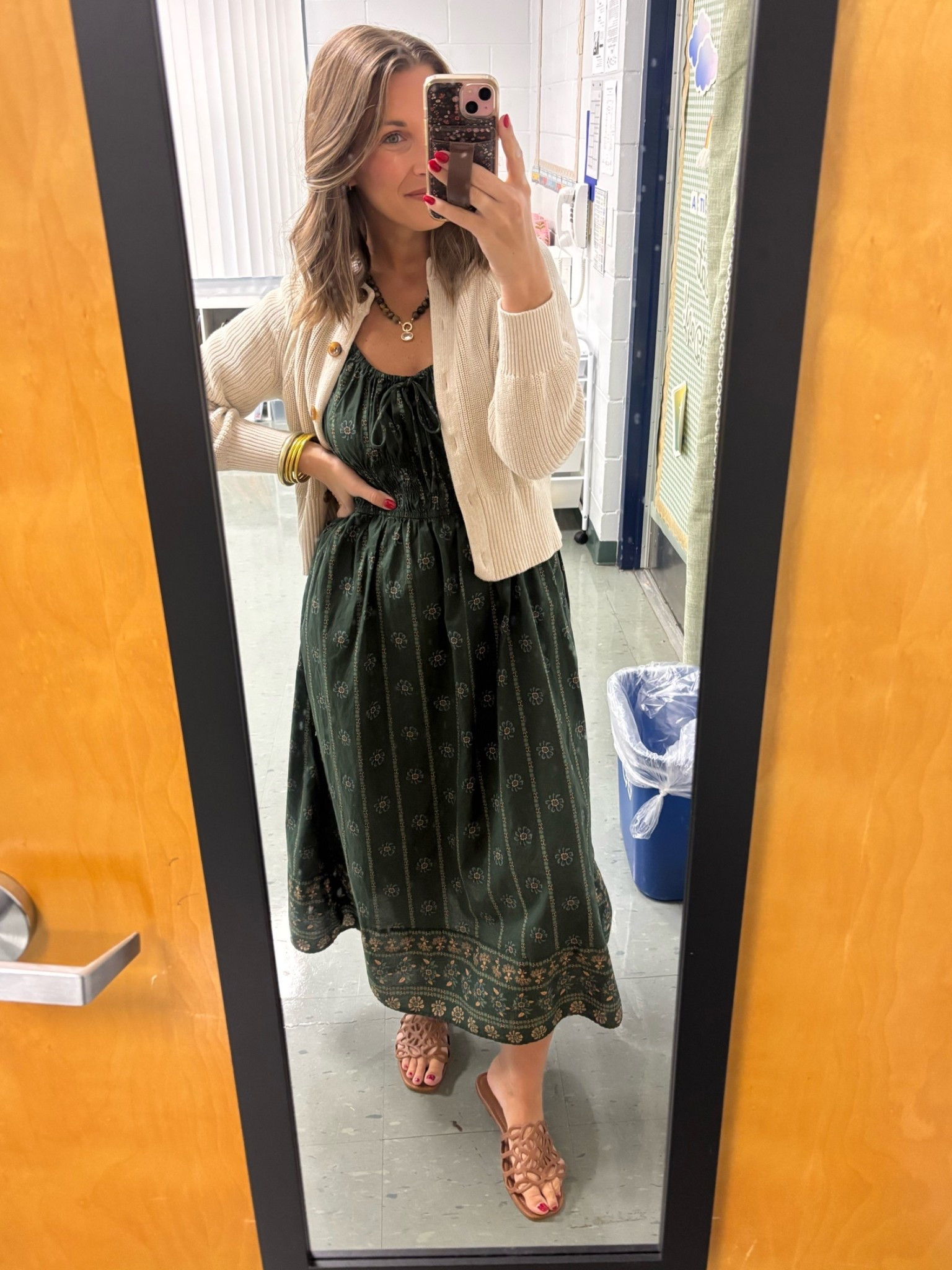 Fall print maxi dress- warm fall approved! 🍁☀️

runs a tad big- medium

#LTKootd #LTKgrwm #LTKWorkwear