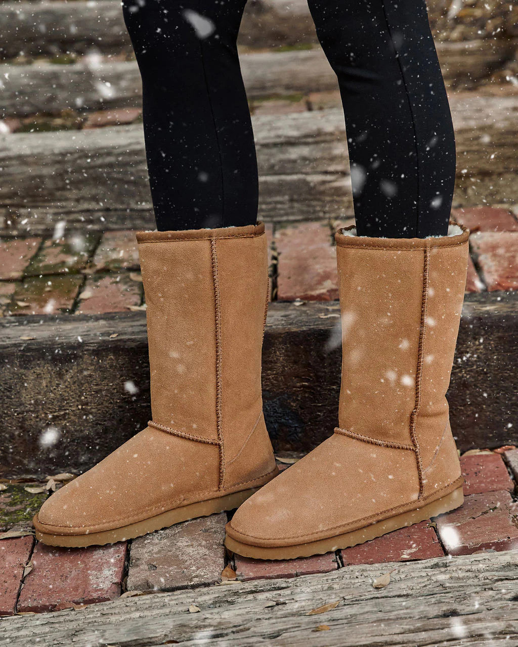 Eliah Faux Suede Mid Calf Boots | VICI