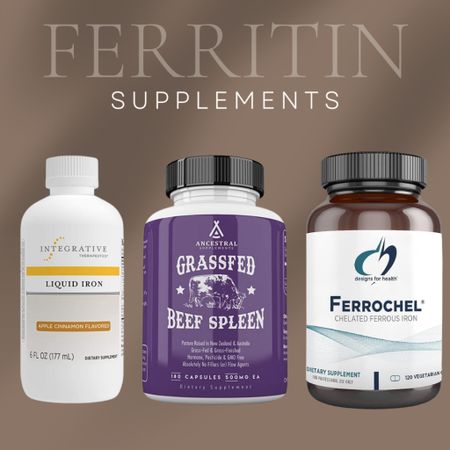 These products helped raised my ferritin levels, which helped with hair loss  

#LTKover40 #LTKbeauty