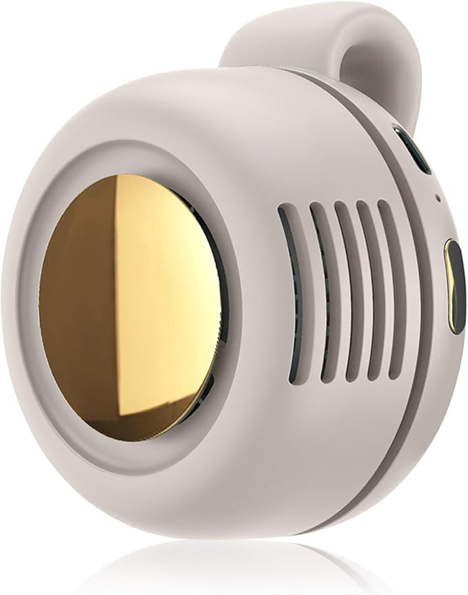 lfcforld Portable Electric Mini Bladeless Fan, Silent Mini Adjustable Clip-On USB Rechargeable Fa... | Amazon (US)