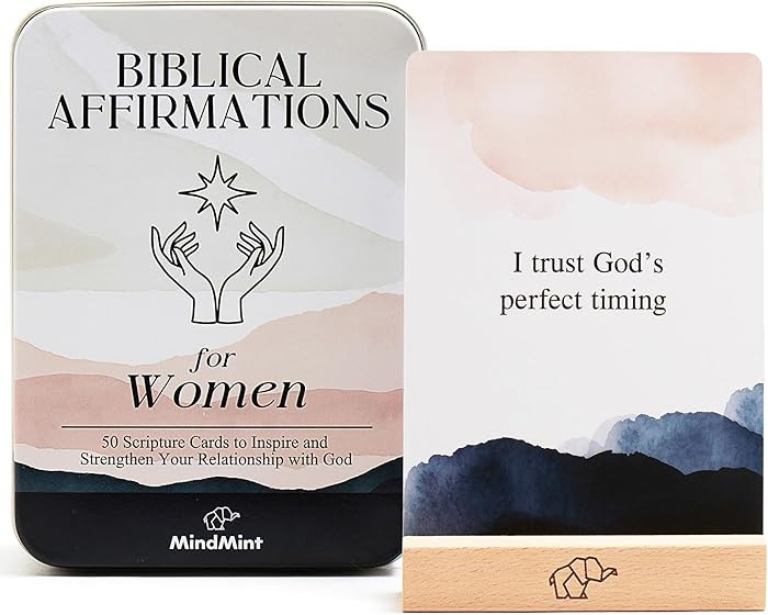 Scripture Cards with Bible Verses - 50 Daily Biblical Affirmation & Spiritual Prayer Cards - Reli... | Amazon (US)
