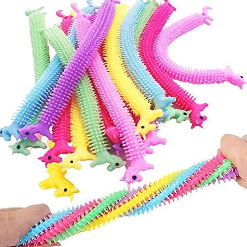 15 Pack Sensory StressToys Fidget Therapy Unicorn Stretchy String Toys for Kids and Adults, Anti Anx | Amazon (US)