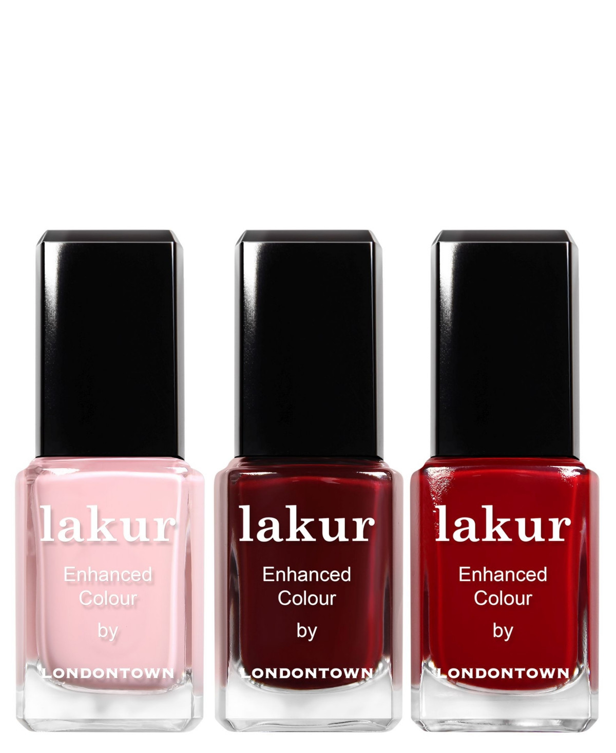 Londontown 3-Pc. Always In Style Lakur Enhanced Colour Nail Polish Set | Macy's