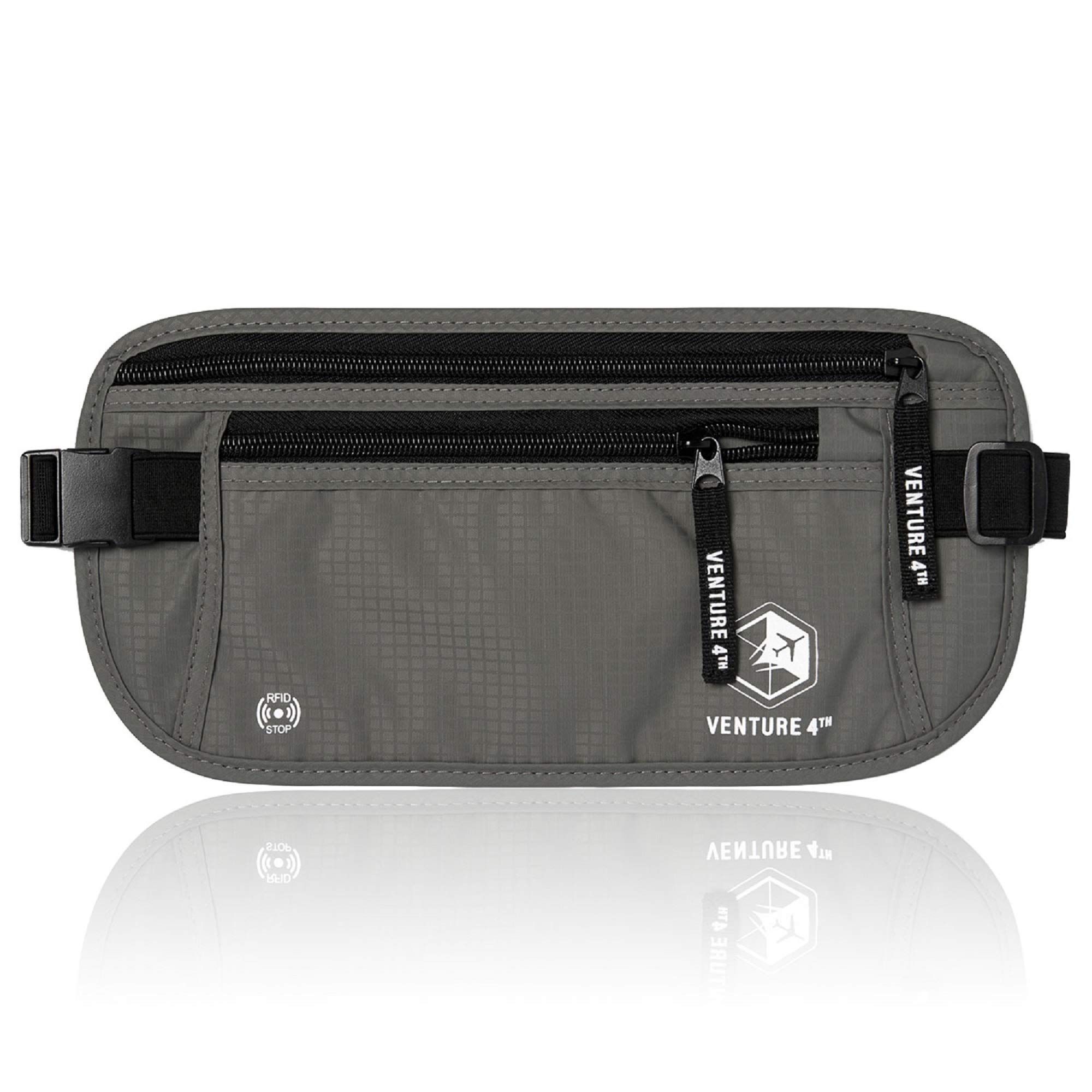 VENTURE 4TH RFID Money Belt for Men and Women - Hidden Passport Holder | Amazon (US)